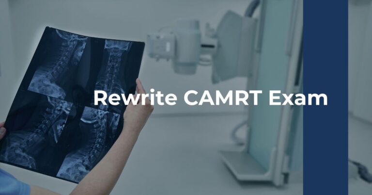 Rewrite CAMRT Exam Feature Image