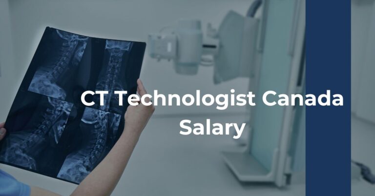 CT Technologist Canada Salary Feature Image