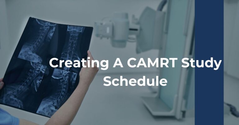 Creating A CAMRT Study Schedule Feature Image