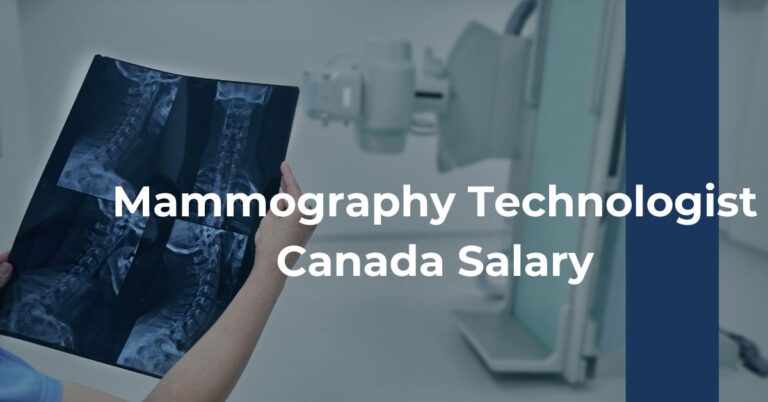 Mammography Technologist Canada Salary Feature Image